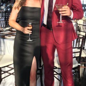 Floor Length Black Dress